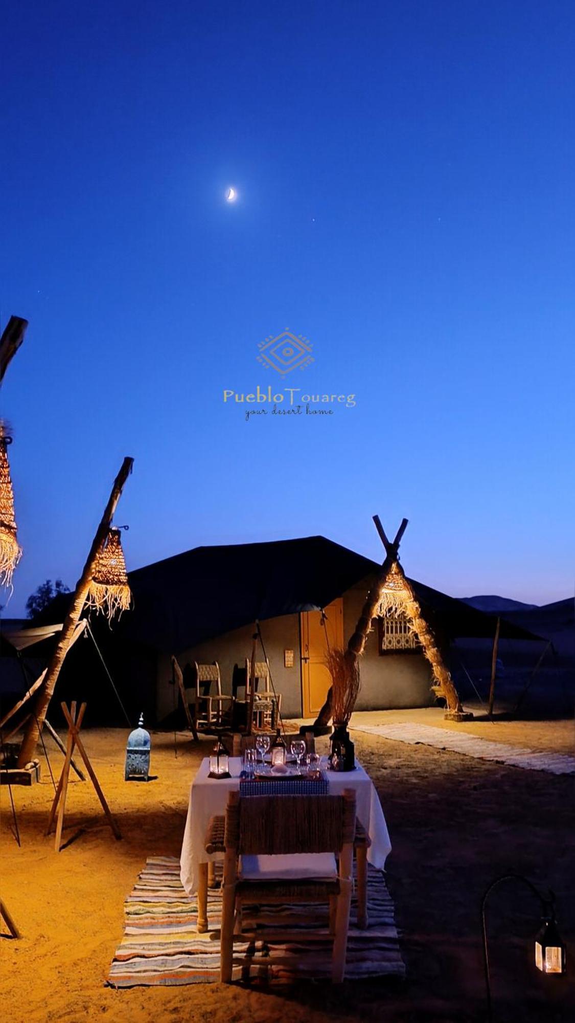 Pueblo Touareg - Private Tents Merzouga Exterior foto