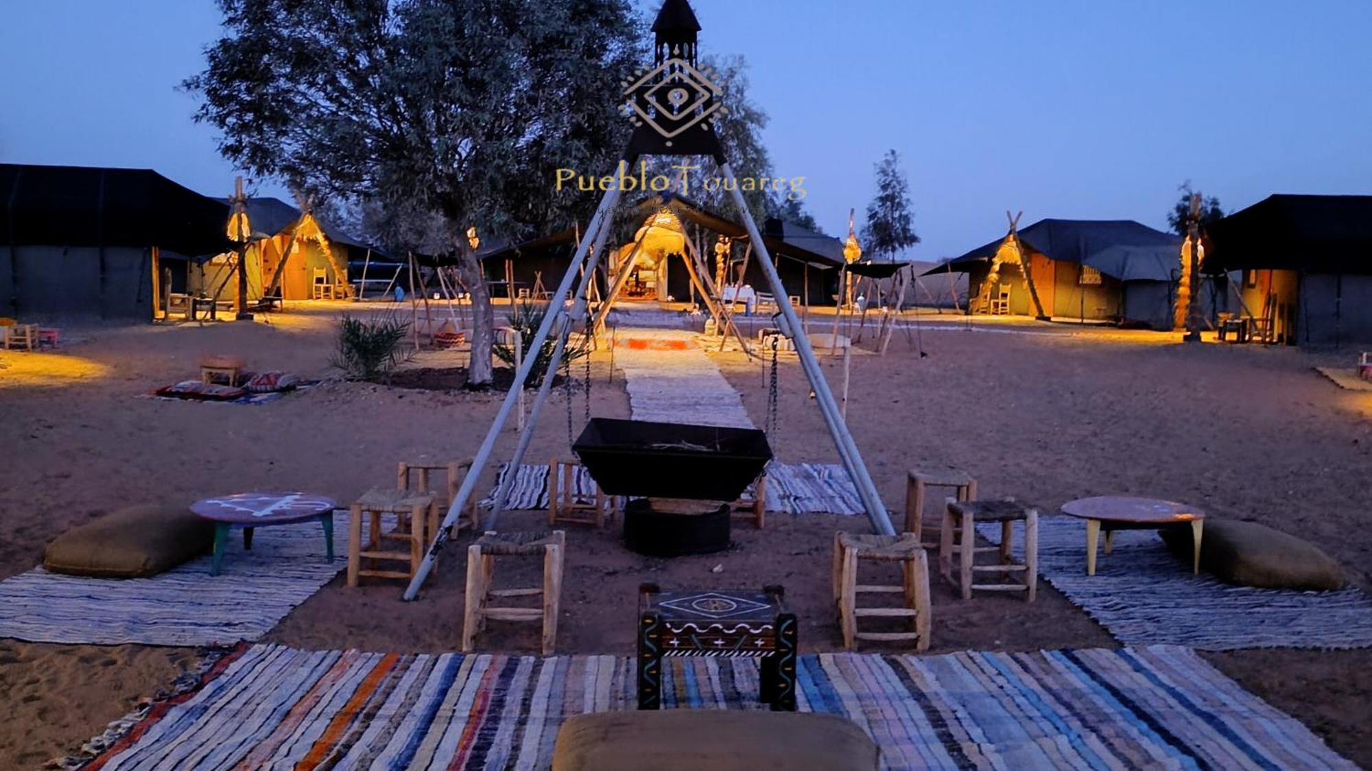Pueblo Touareg - Private Tents Merzouga Exterior foto