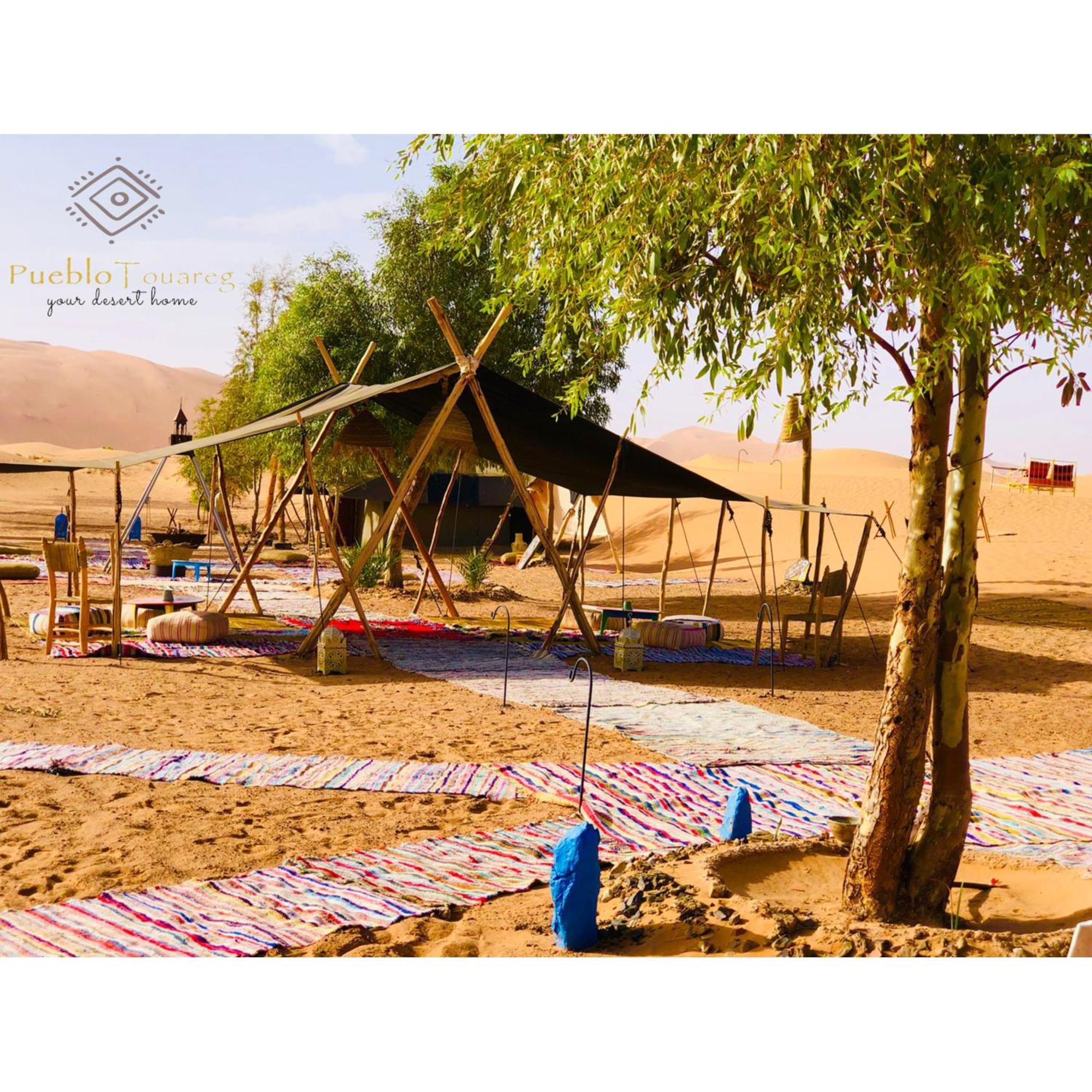 Pueblo Touareg - Private Tents Merzouga Exterior foto