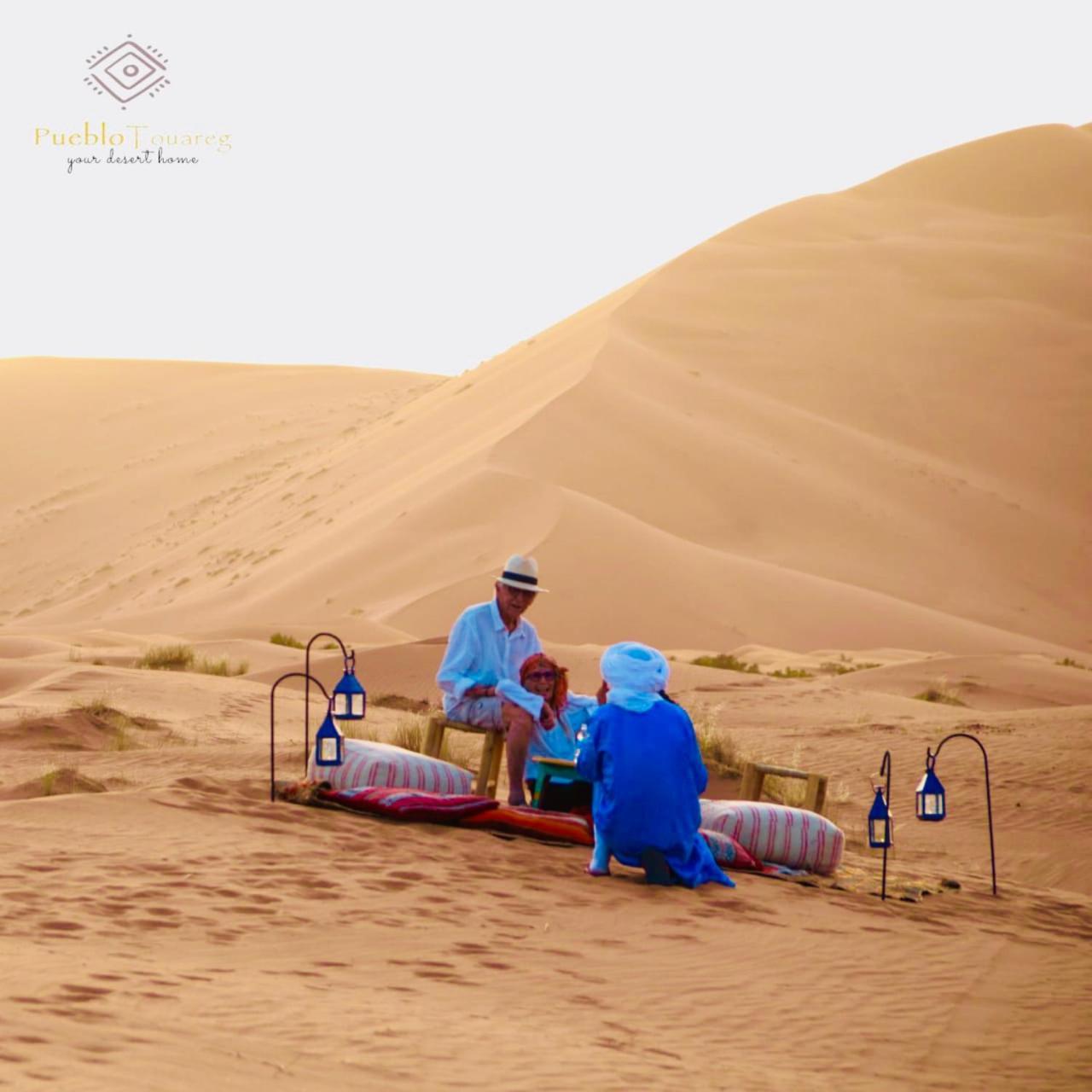 Pueblo Touareg - Private Tents Merzouga Exterior foto