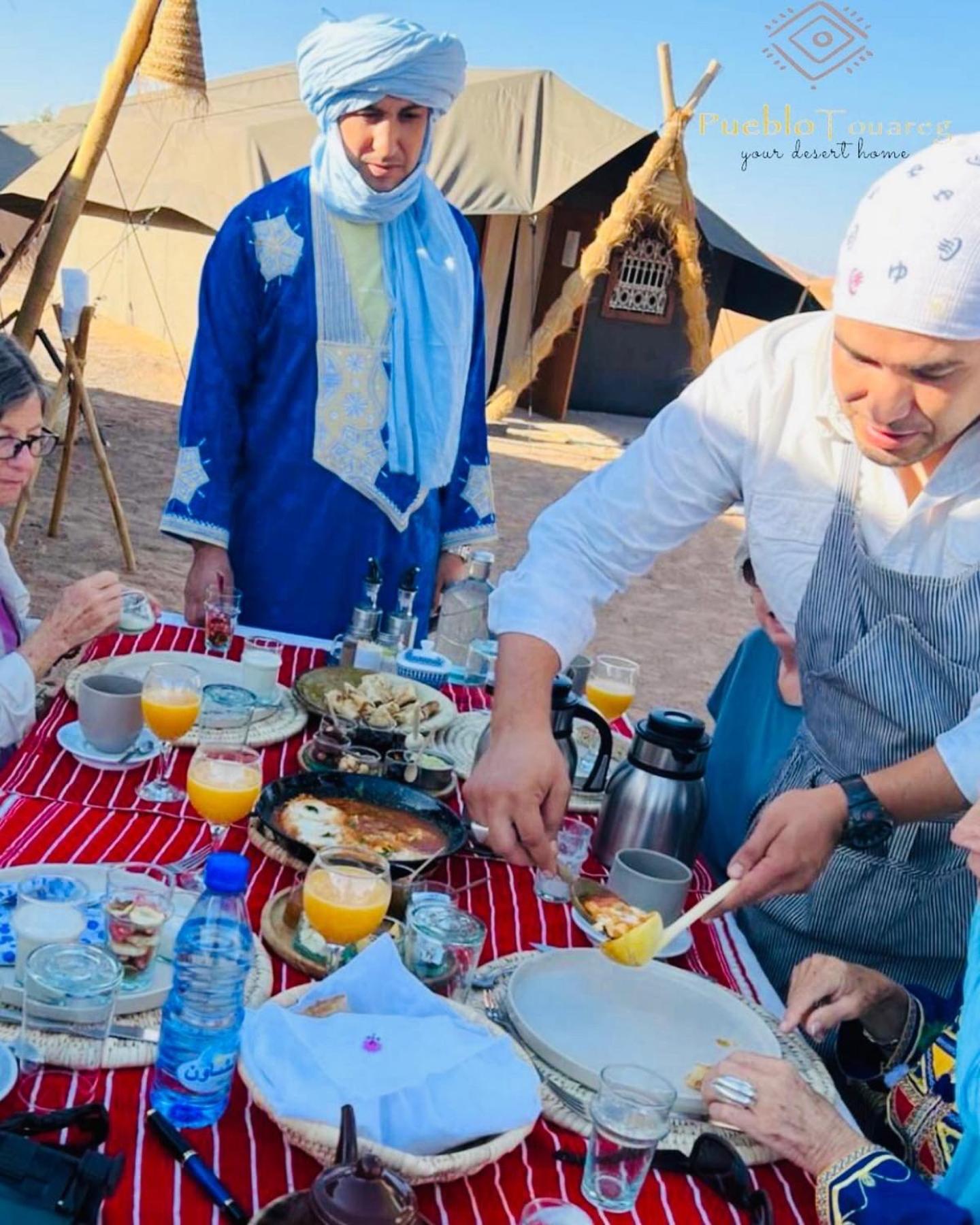 Pueblo Touareg - Private Tents Merzouga Exterior foto